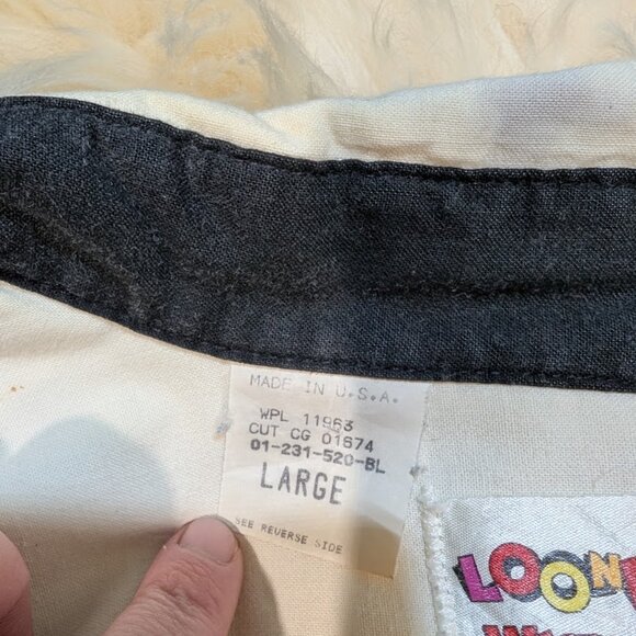 Looney Tunes Western Collection 1994 Western Button Up Shirt Size Large - Picture 3 of 10